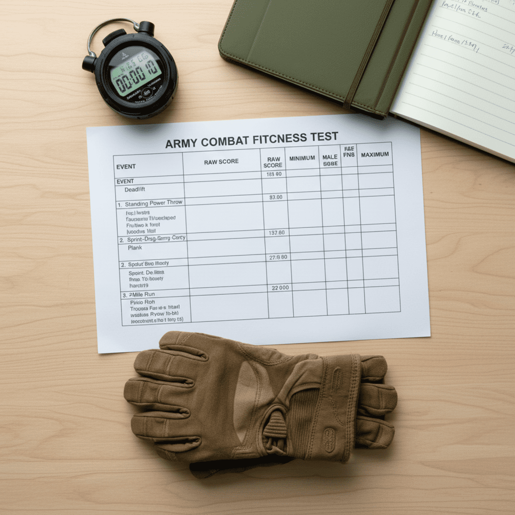 ACFT Scoring And Chart